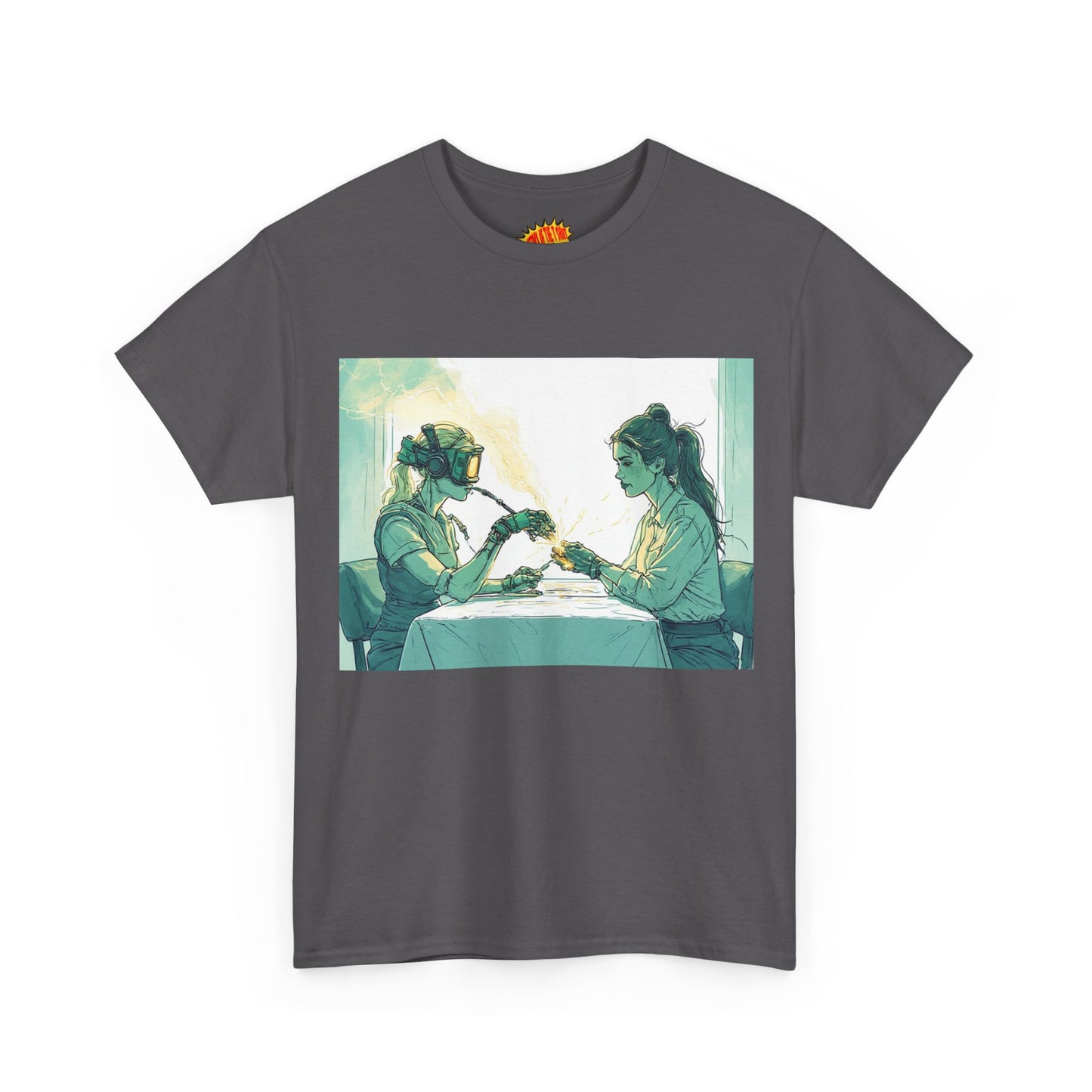 Robot Hands Manicure Scene T-Shirt *Multiple Colors*
