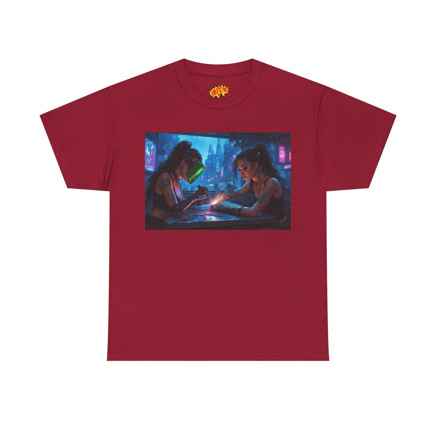 Cyberpunk Hand Repair Scene T-Shirt *Multiple Colors*