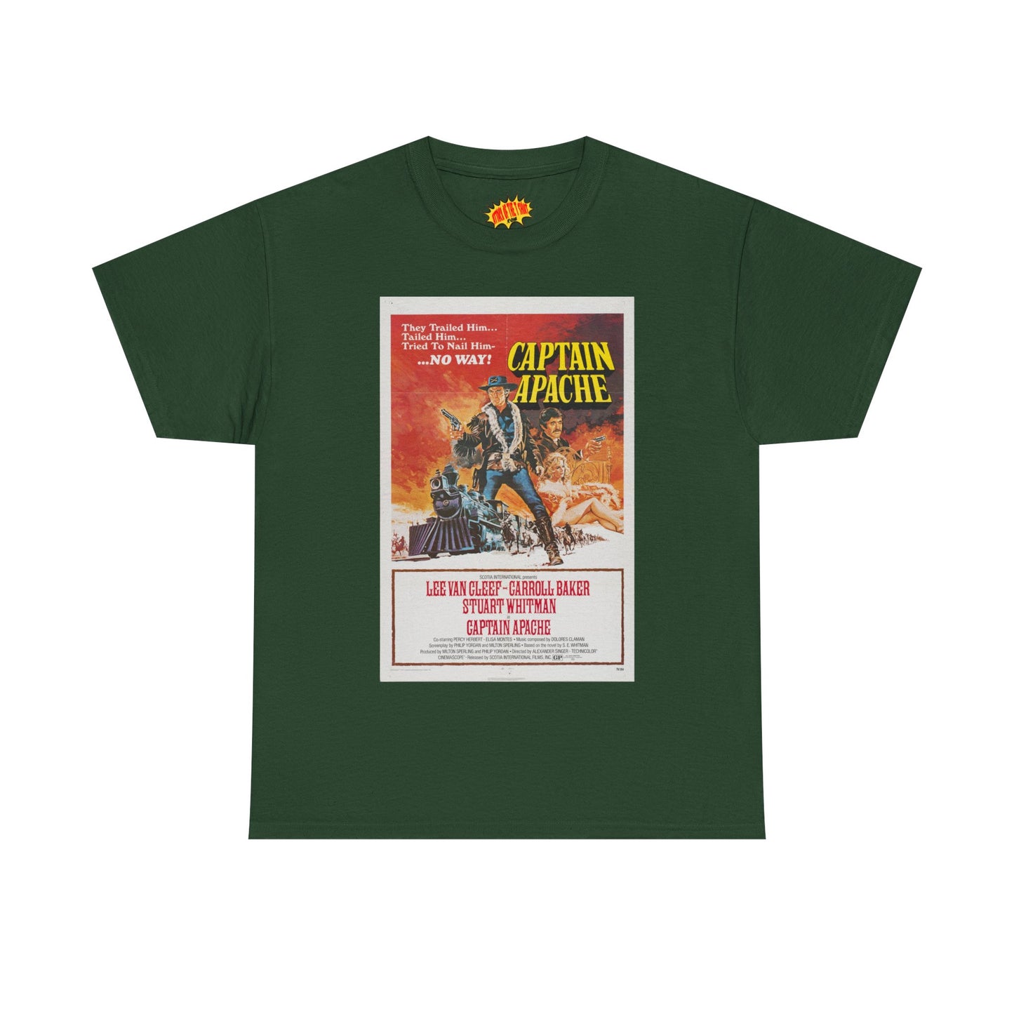 Captain Apache Movie Poster T-Shirt *Multiple Colors*