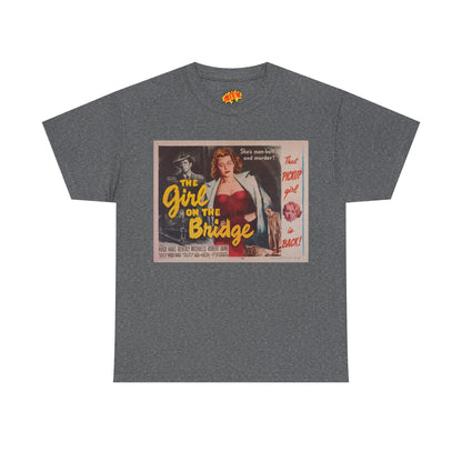 The Girl on the Bridge Movie Poster T-Shirt