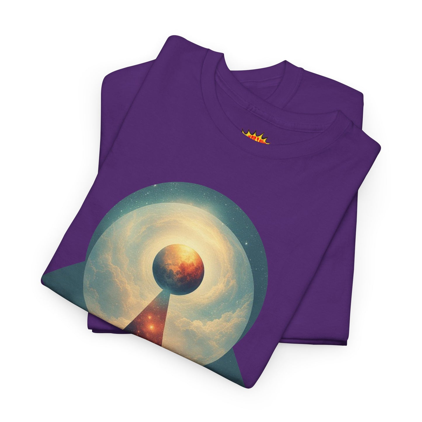 Geometric Galaxy Graphic Space Art Tee Shirt *Multiple Colors*