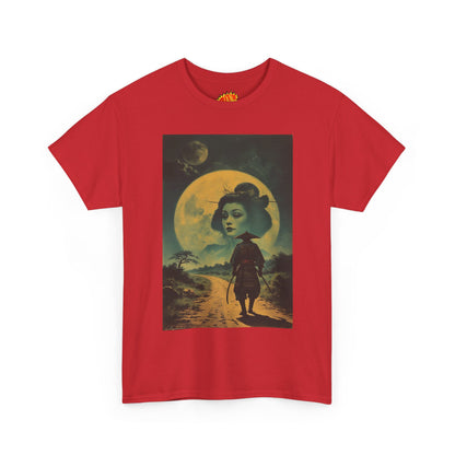 Samurai w/Double Moon Woman T-Shirt