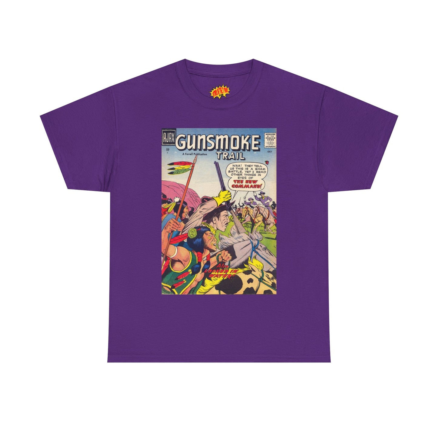 Gunsmoke Trail October Comic Tee Shirt *Multiple Colors*