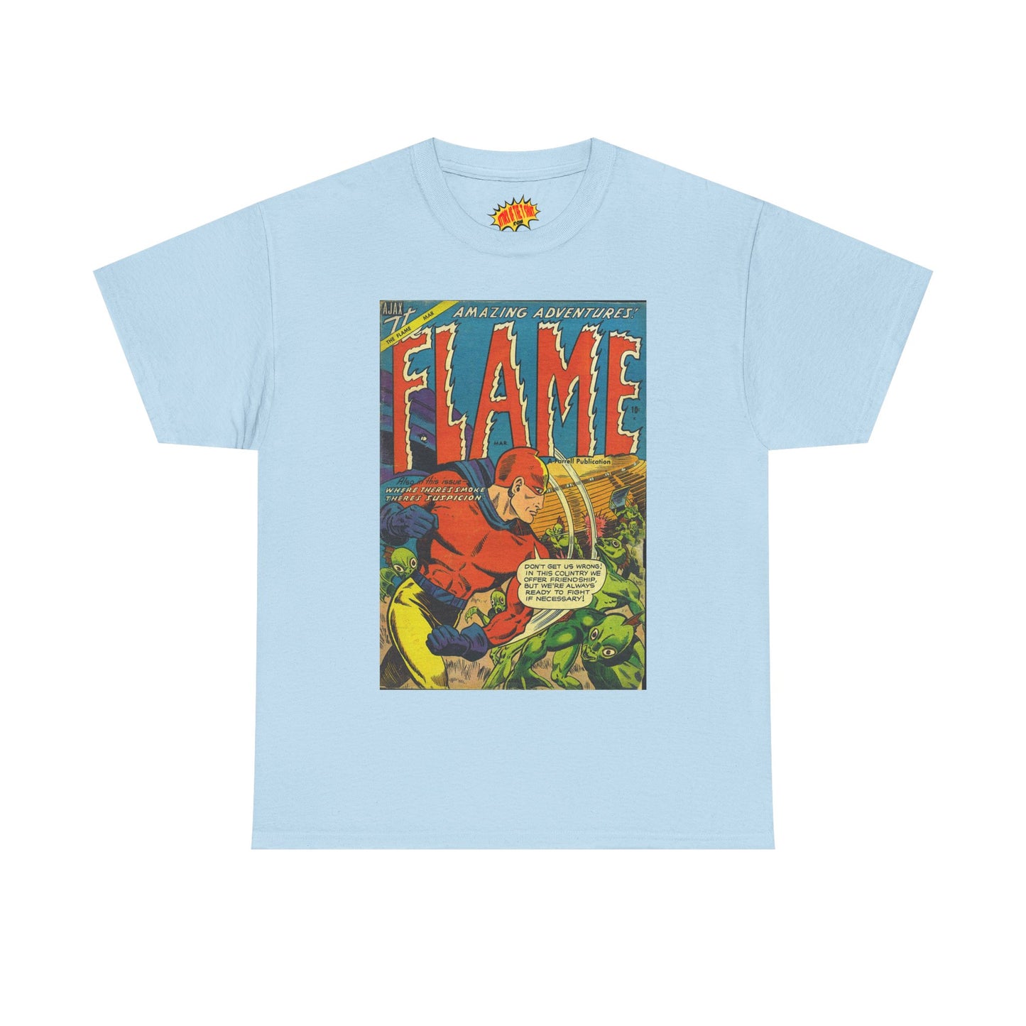 The Flame March Comic Tee Shirt *Multiple Colors*