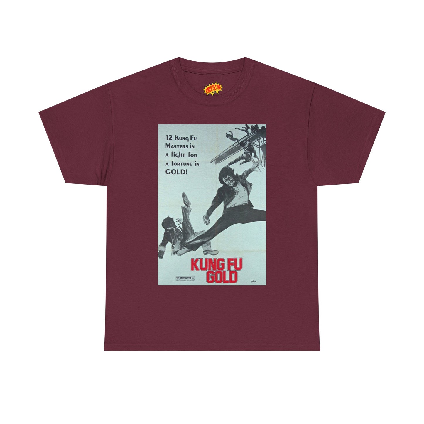 Kung Fu Gold Movie Poster T-Shirt *Multiple Colors*