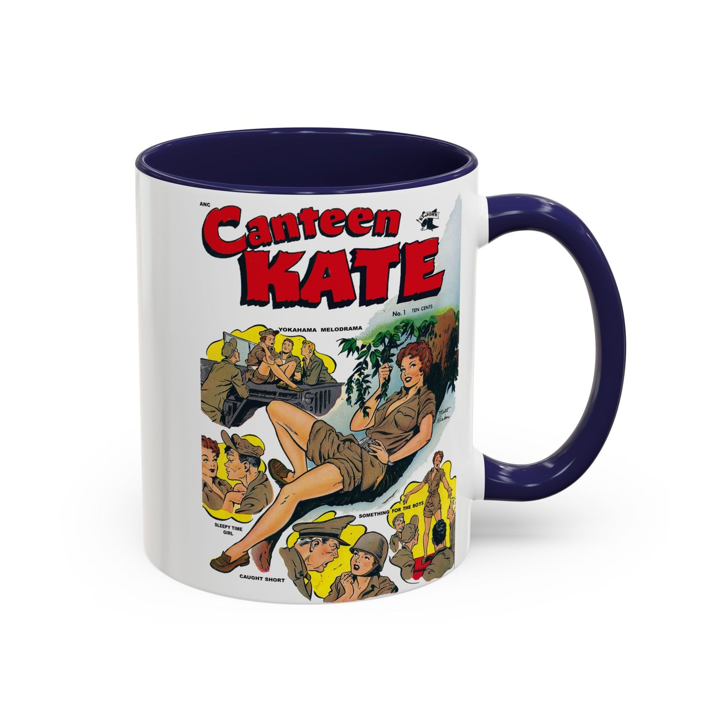 Canteen Kate #1 Coffee Mug - 11oz, Multiple Colors Available