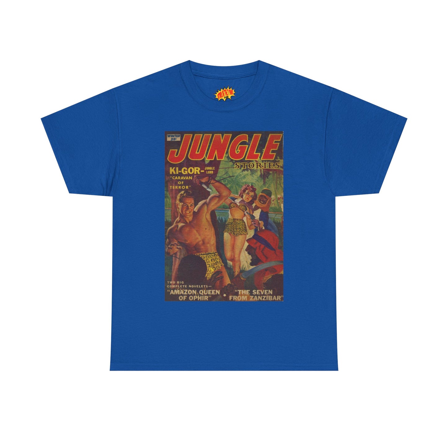 Jungle Stories Winter Comic Tee Shirt *Multiple Colors*