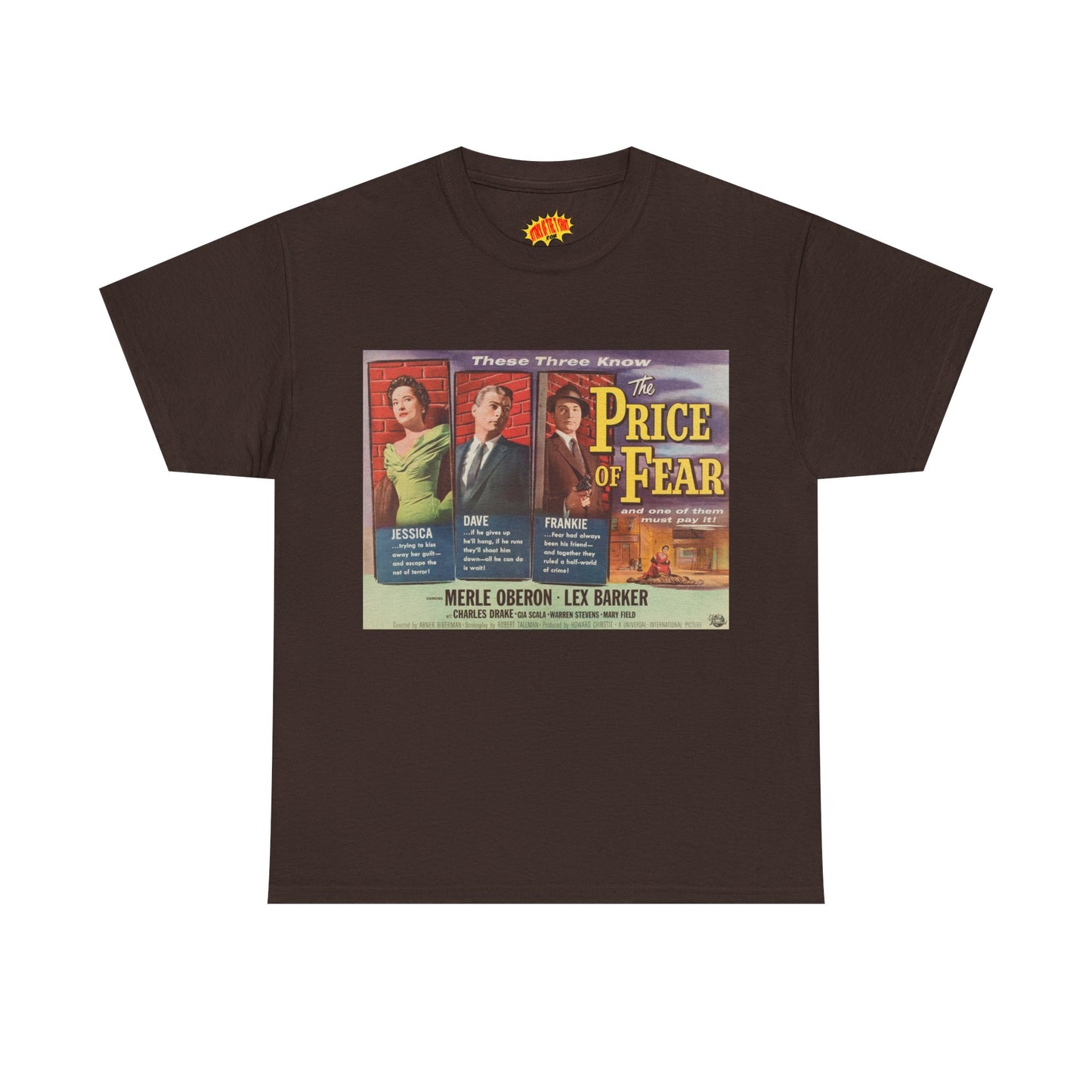 The Price of Fear Movie Poster T-Shirt *Multiple Colors*