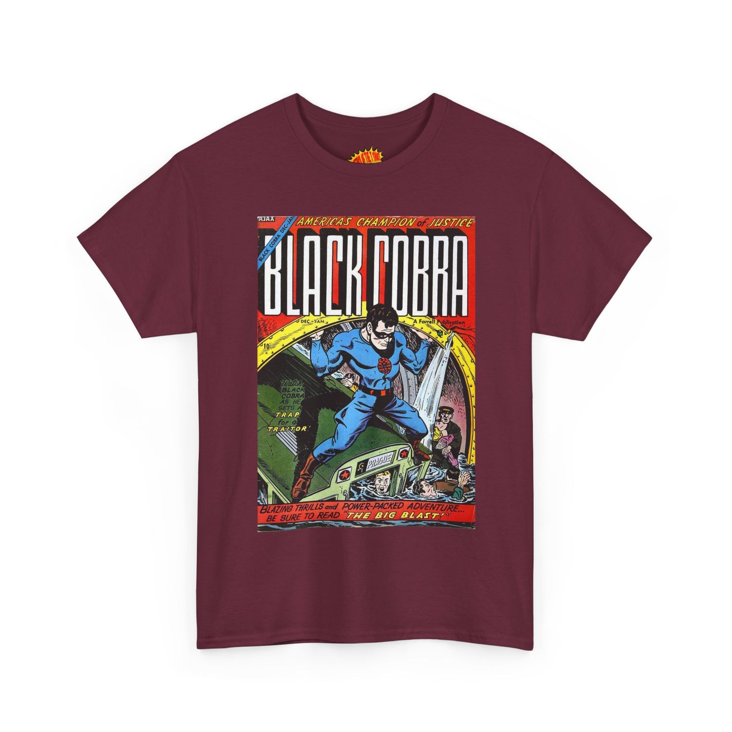 Black Cobra December - January Comic Tee Shirt *Multiple Colors*