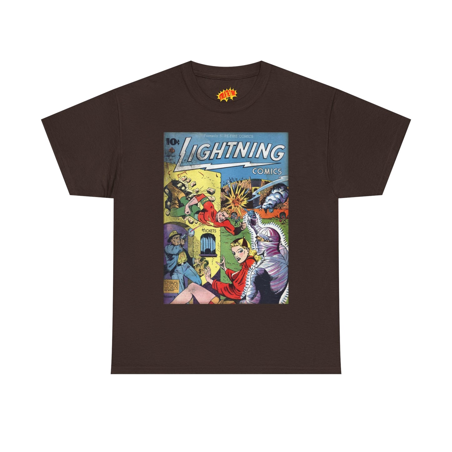 Lightning Comics February Comic Tee Shirt *Multiple Colors*