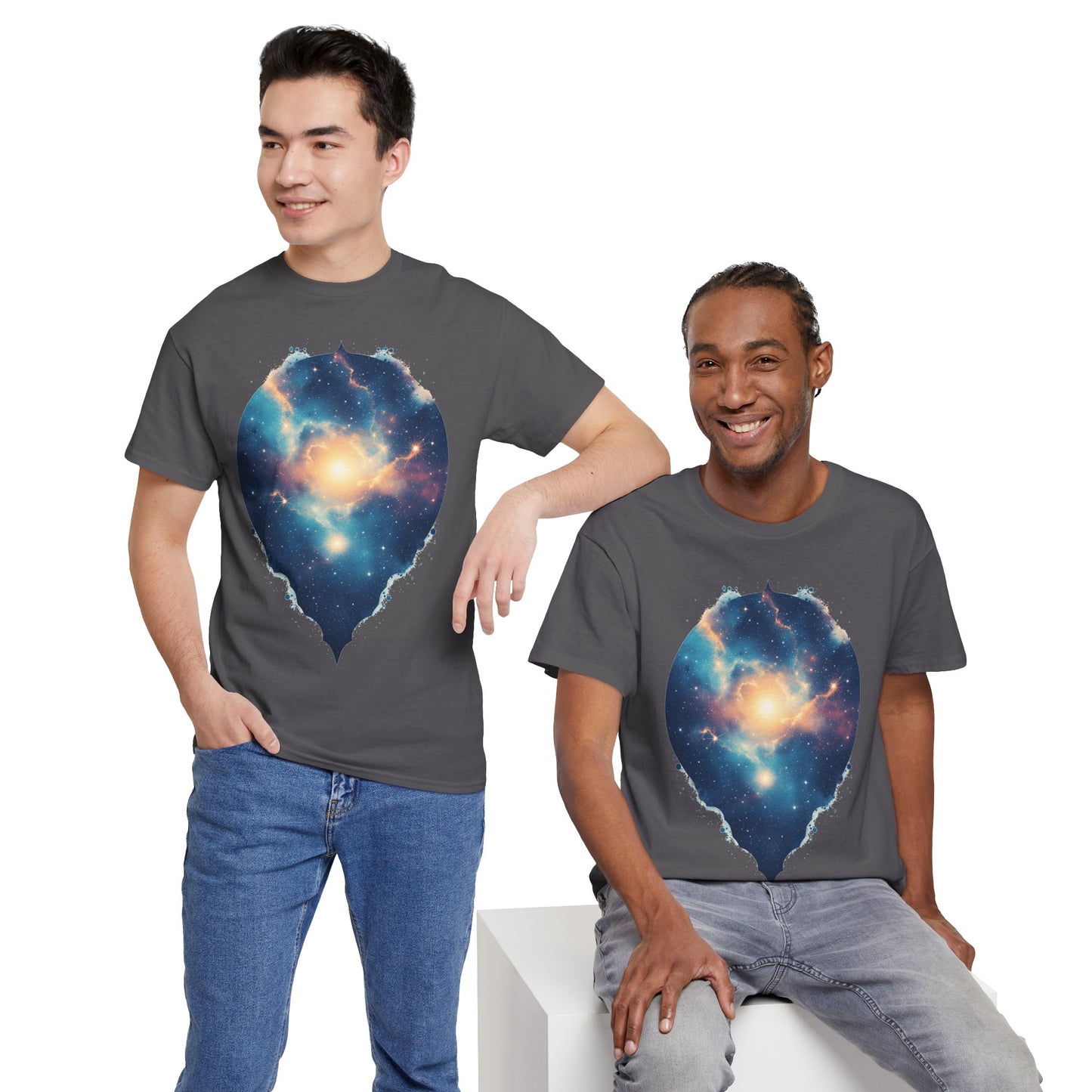 Nebula Graphic Space Art Tee Shirt *Multiple Colors*