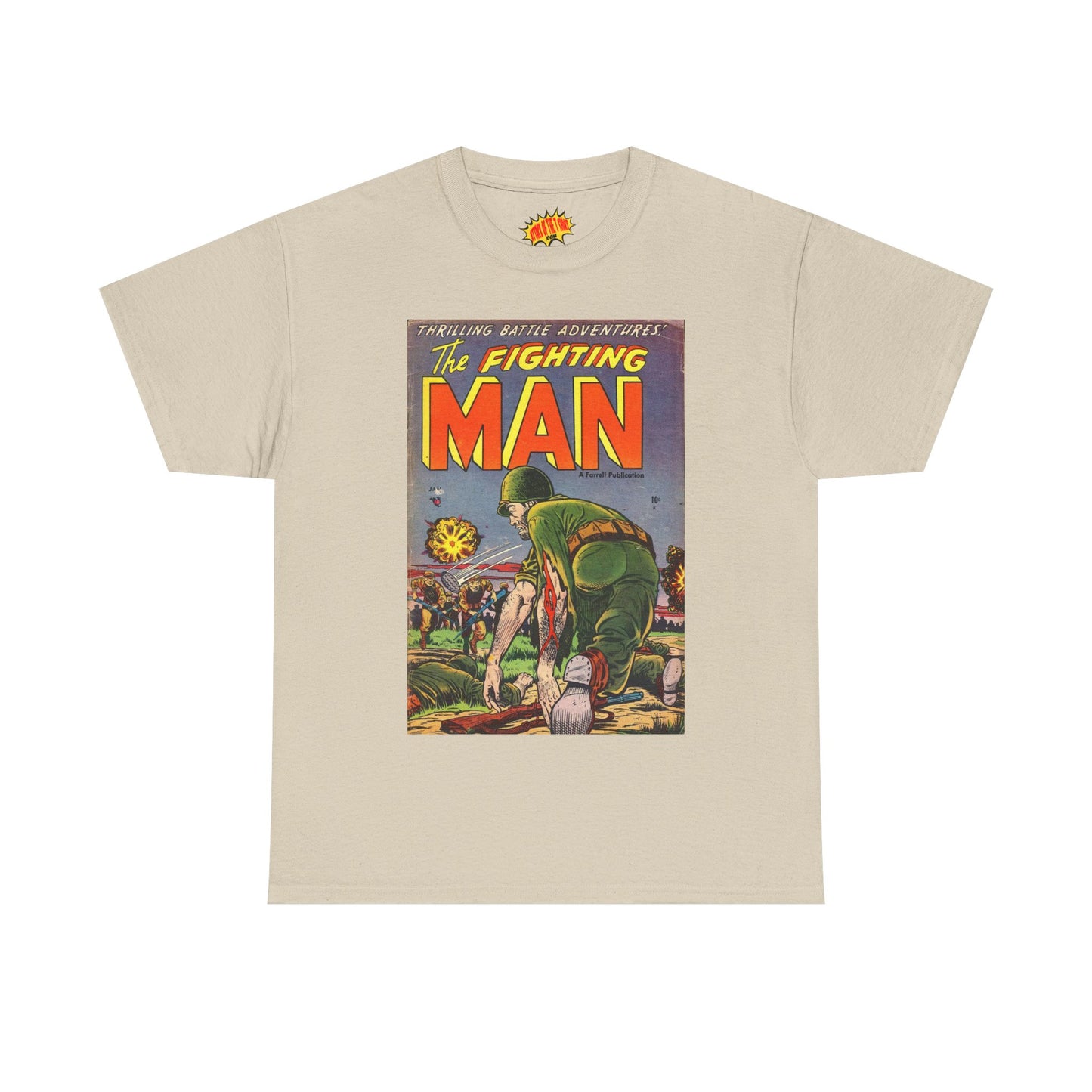The Fighting Man January Comic Tee Shirt *Multiple Colors*