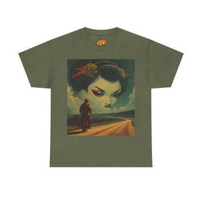 Travelling Samurai w/Sky Woman T-Shirt