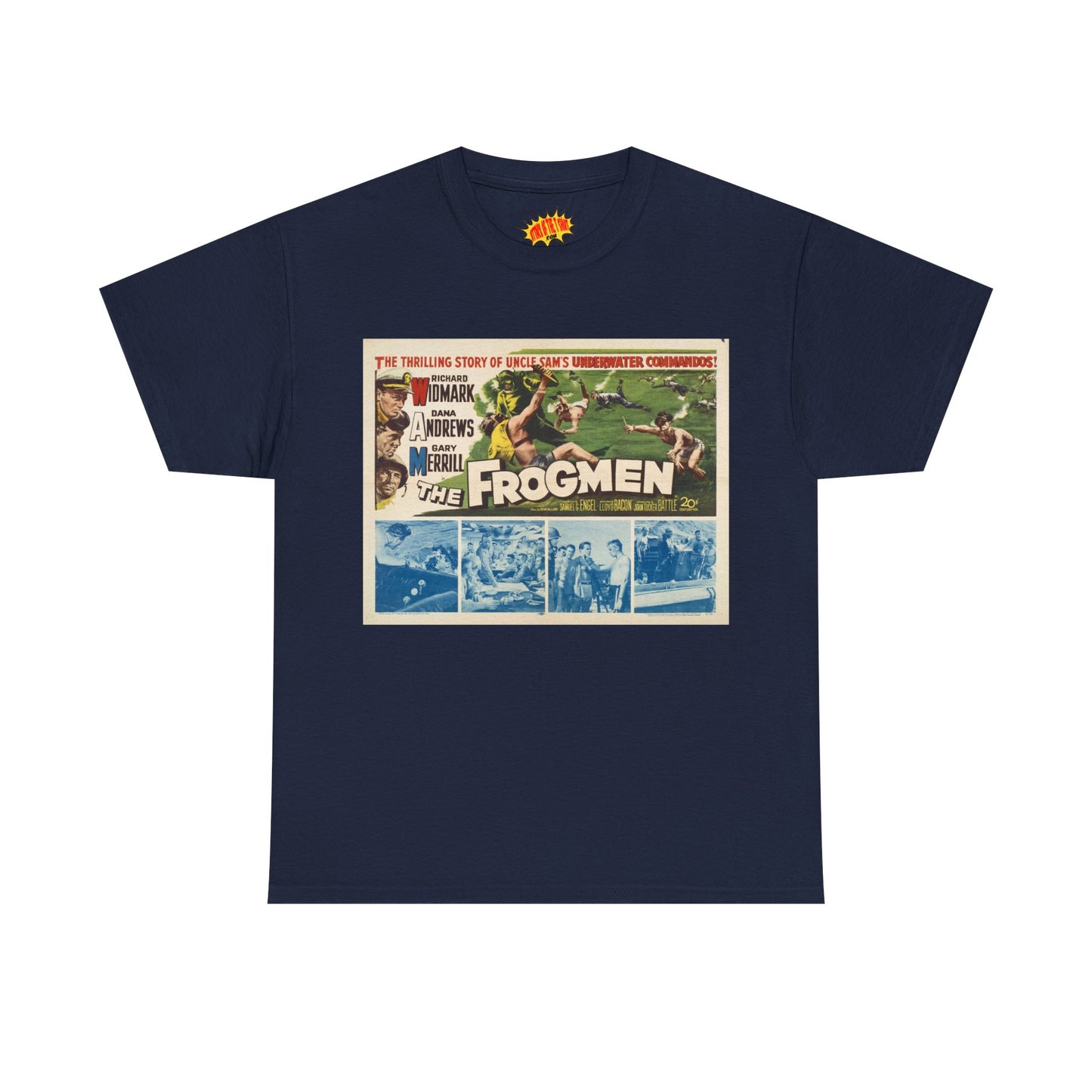 The Frogmen Movie Poster T-Shirt *Multiple Colors*