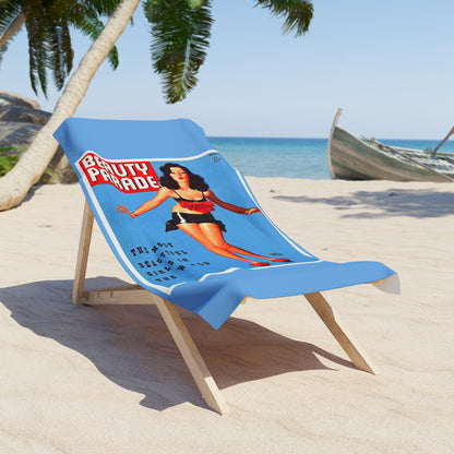 Beauty Parade Beach Towel Light Blue