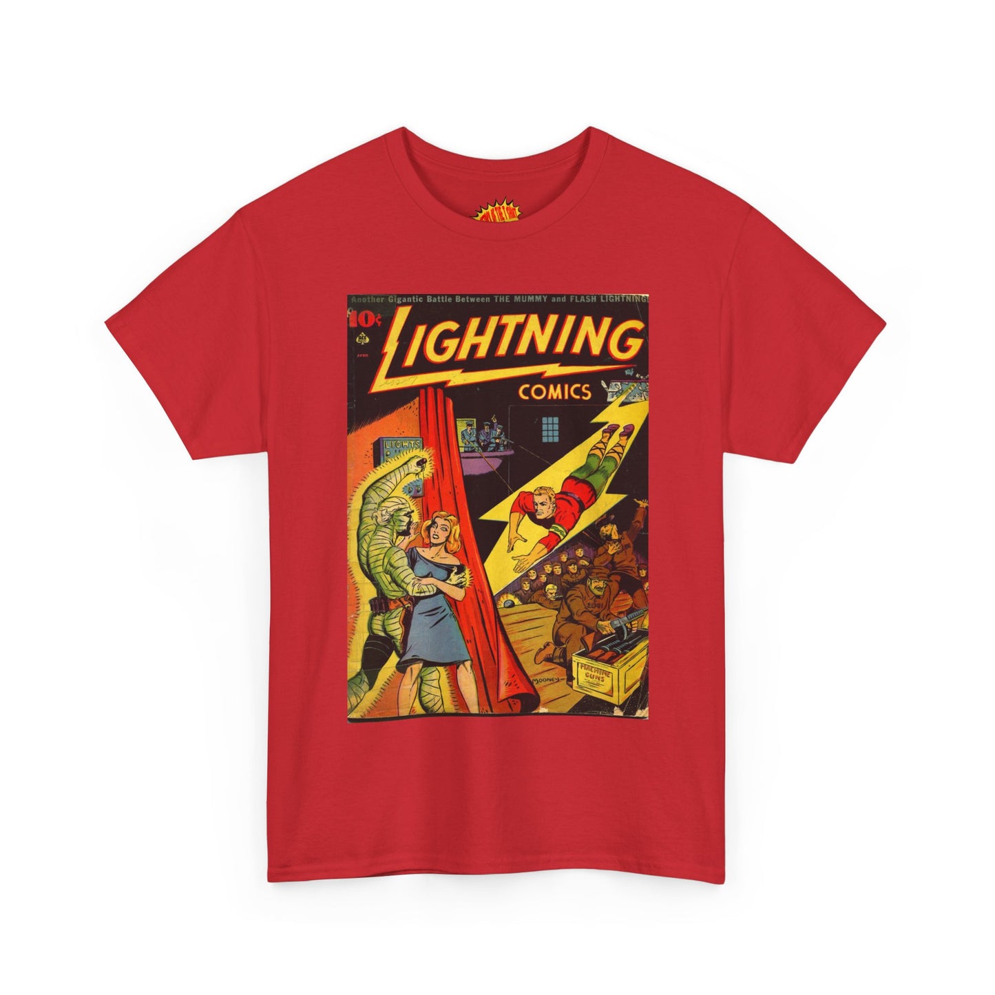 Lightning Comics April Comic Tee Shirt *Multiple Colors*