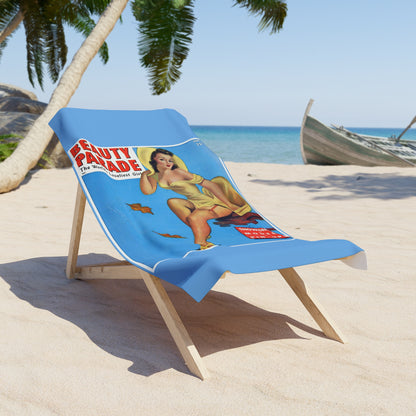 Beauty Parade Beach Towel Light Blue