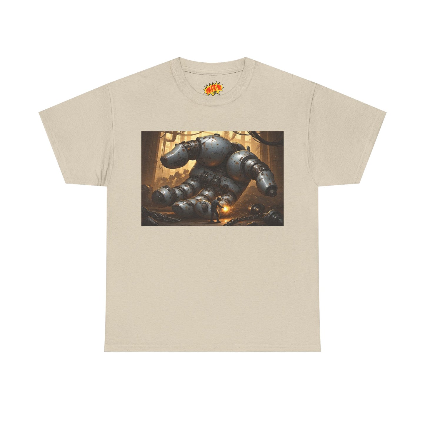 Anime Factory Welder w/Mech Hand T-Shirt *Multiple Colors*