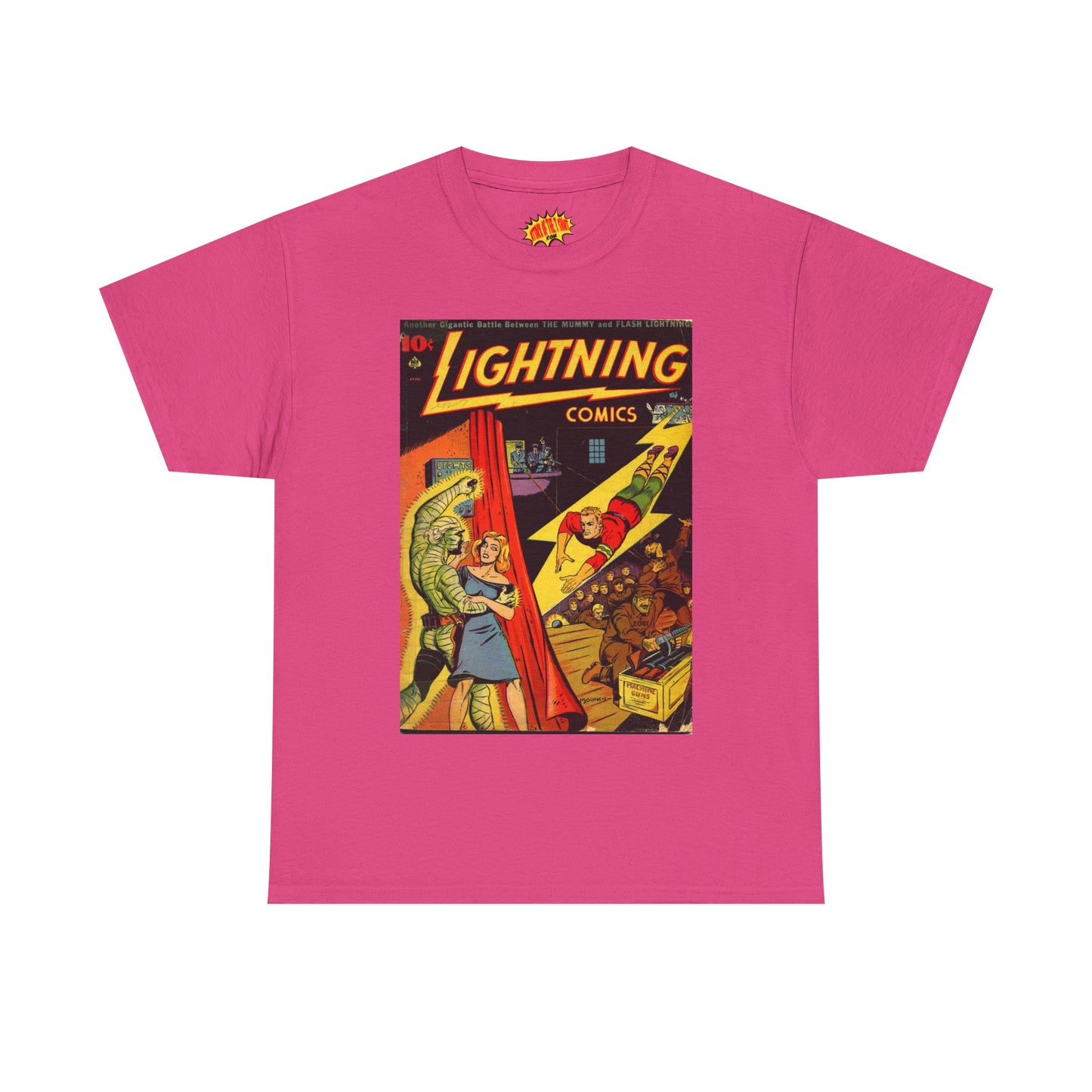 Lightning Comics April Comic Tee Shirt *Multiple Colors*