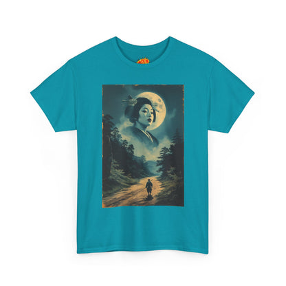 Traveller w/Full Moon Cloud Woman T-Shirt