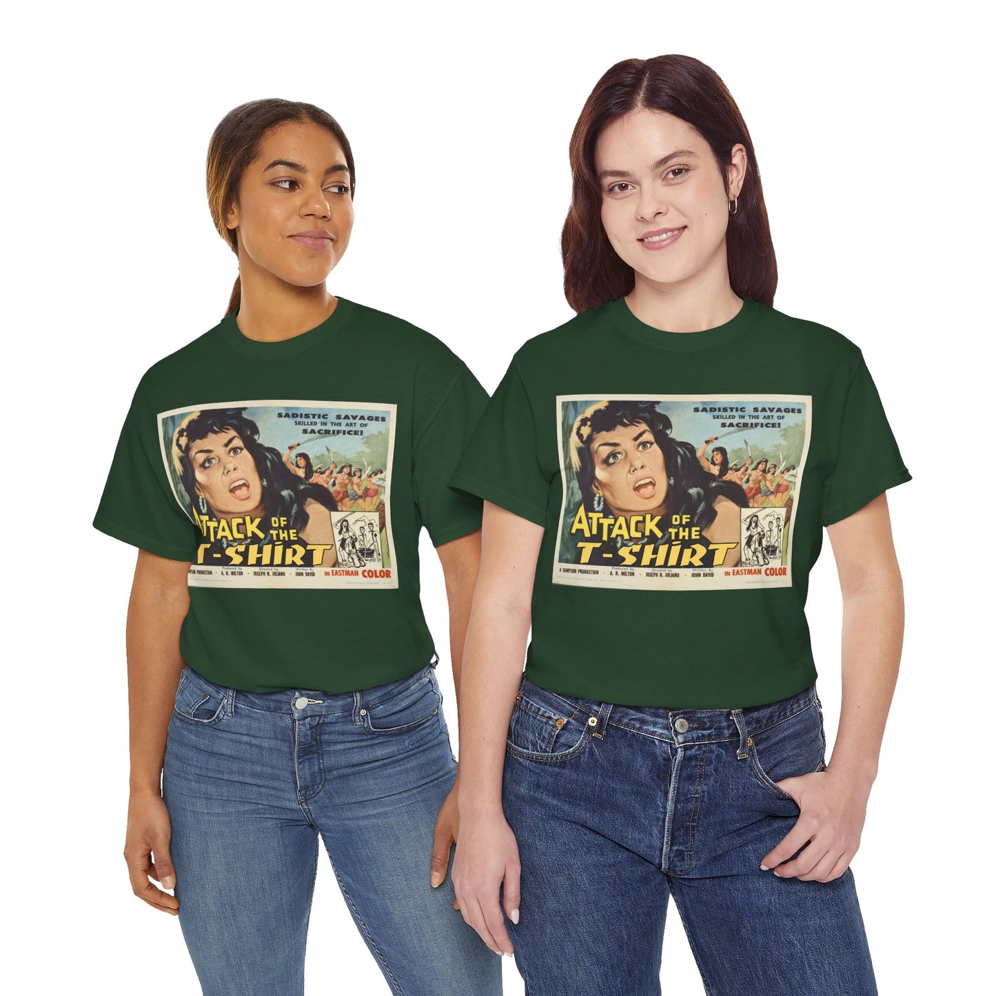 Attack of the T-Shirt Movie Poster T-Shirt