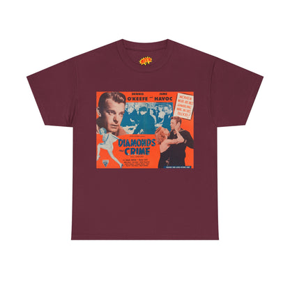 Diamonds and Crime Movie Poster T-Shirt