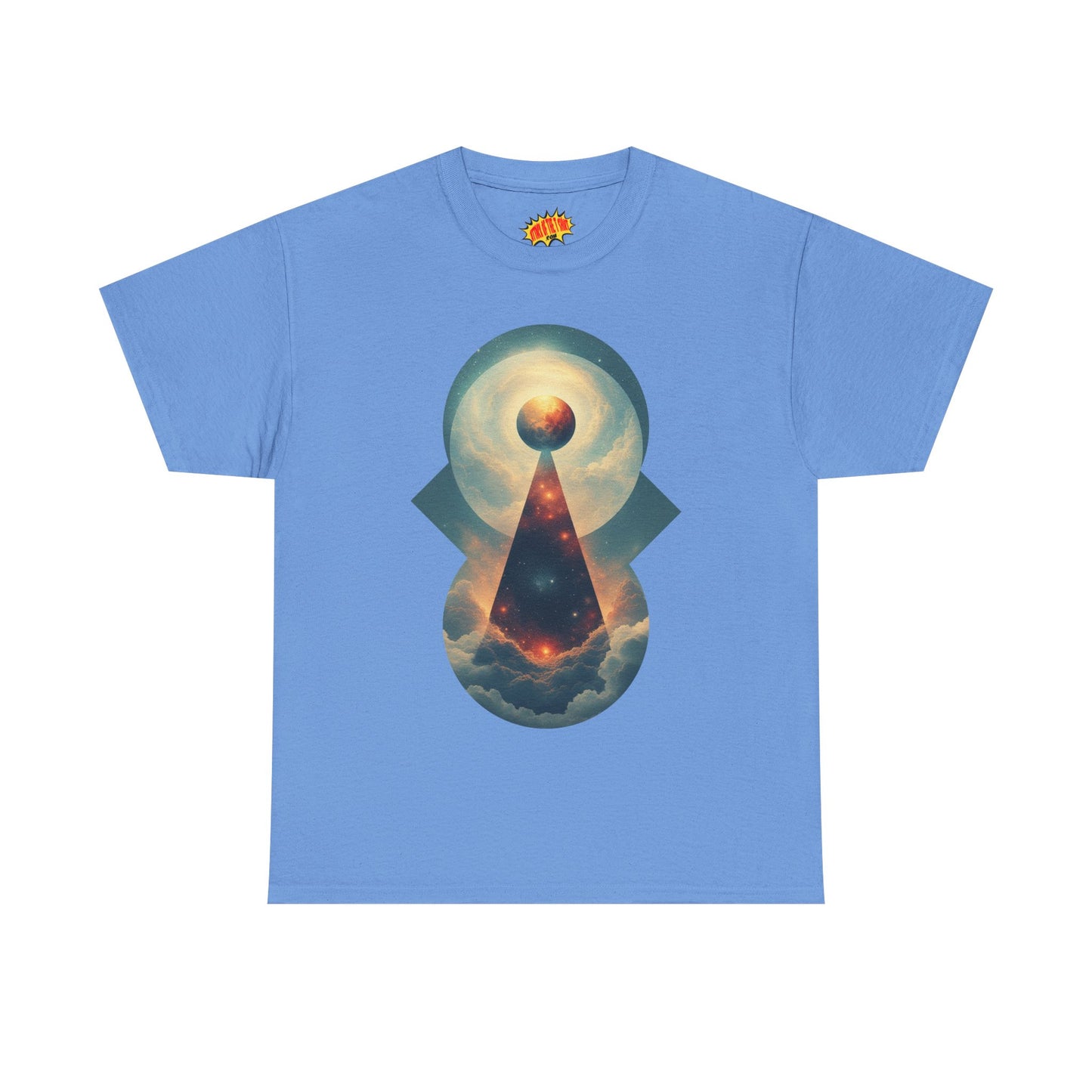 Geometric Galaxy Graphic Space Art Tee Shirt *Multiple Colors*