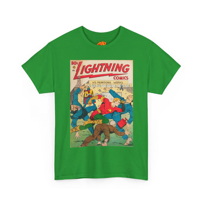 Lightning Comics Dec. Comic Tee Shirt