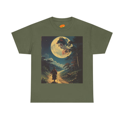 Travelling Samurai w/Full Moon Geisha T-Shirt