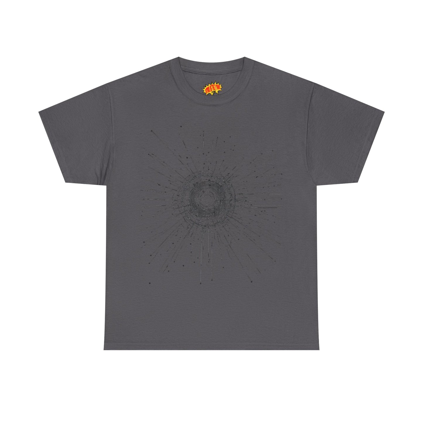 Circle Line Drawing Graphic Art Tee Shirt *Multiple Colors*