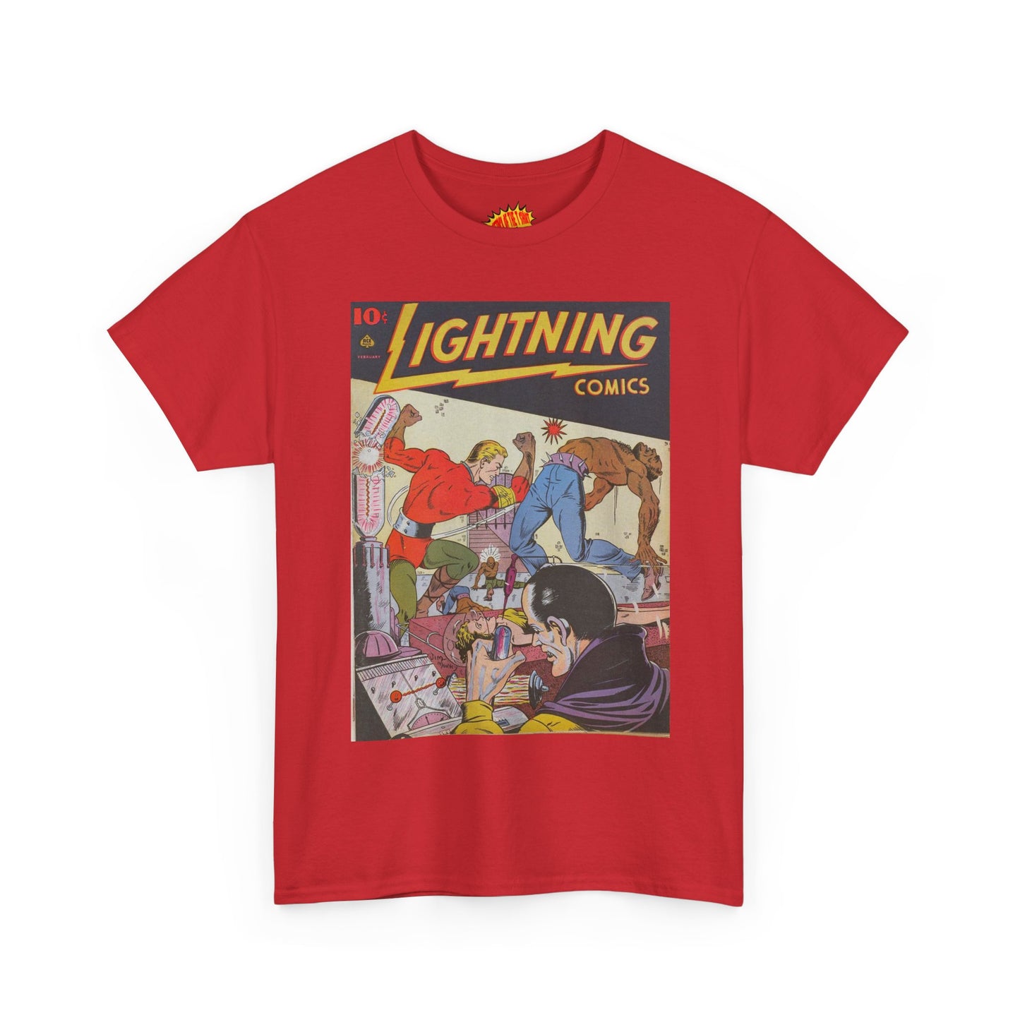Lightning Comics February Comic Tee Shirt *Multiple Colors*