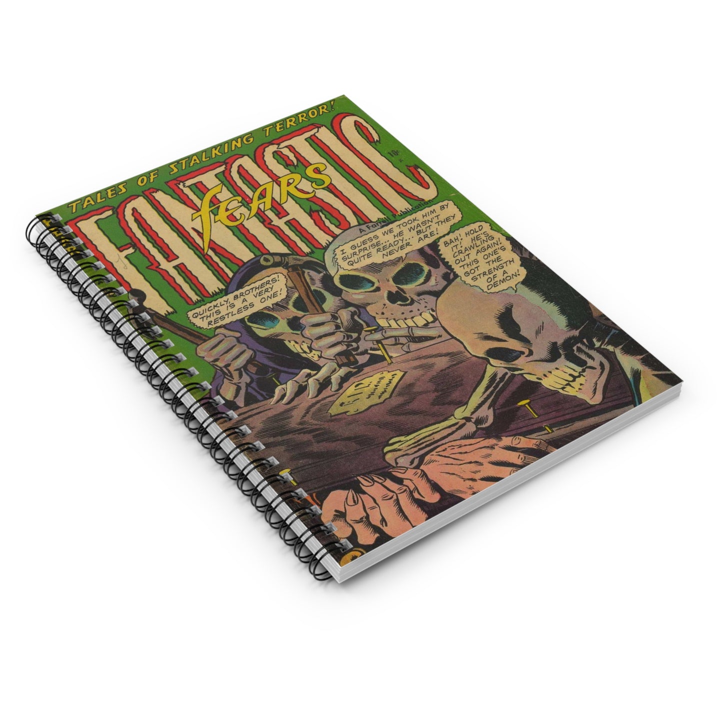 Fantastic Fears January Spiral Notebook