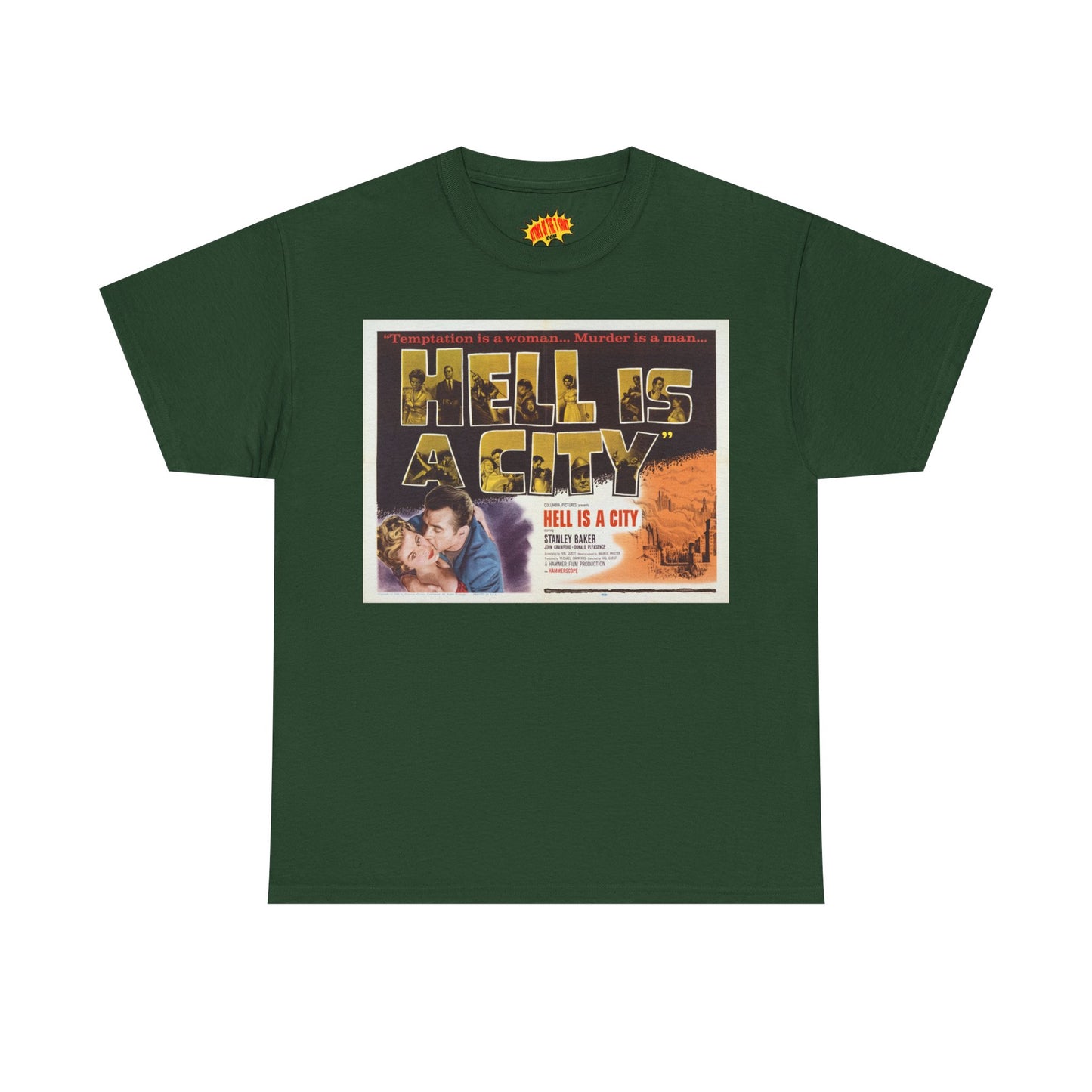 Hell is a City Movie Poster T-Shirt *Multiple Colors*