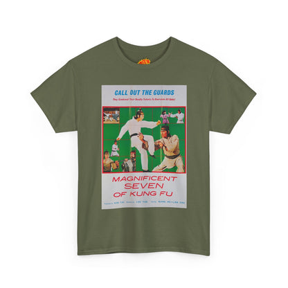 Magnificent Seven of Kung-Fu Movie Poster T-Shirt
