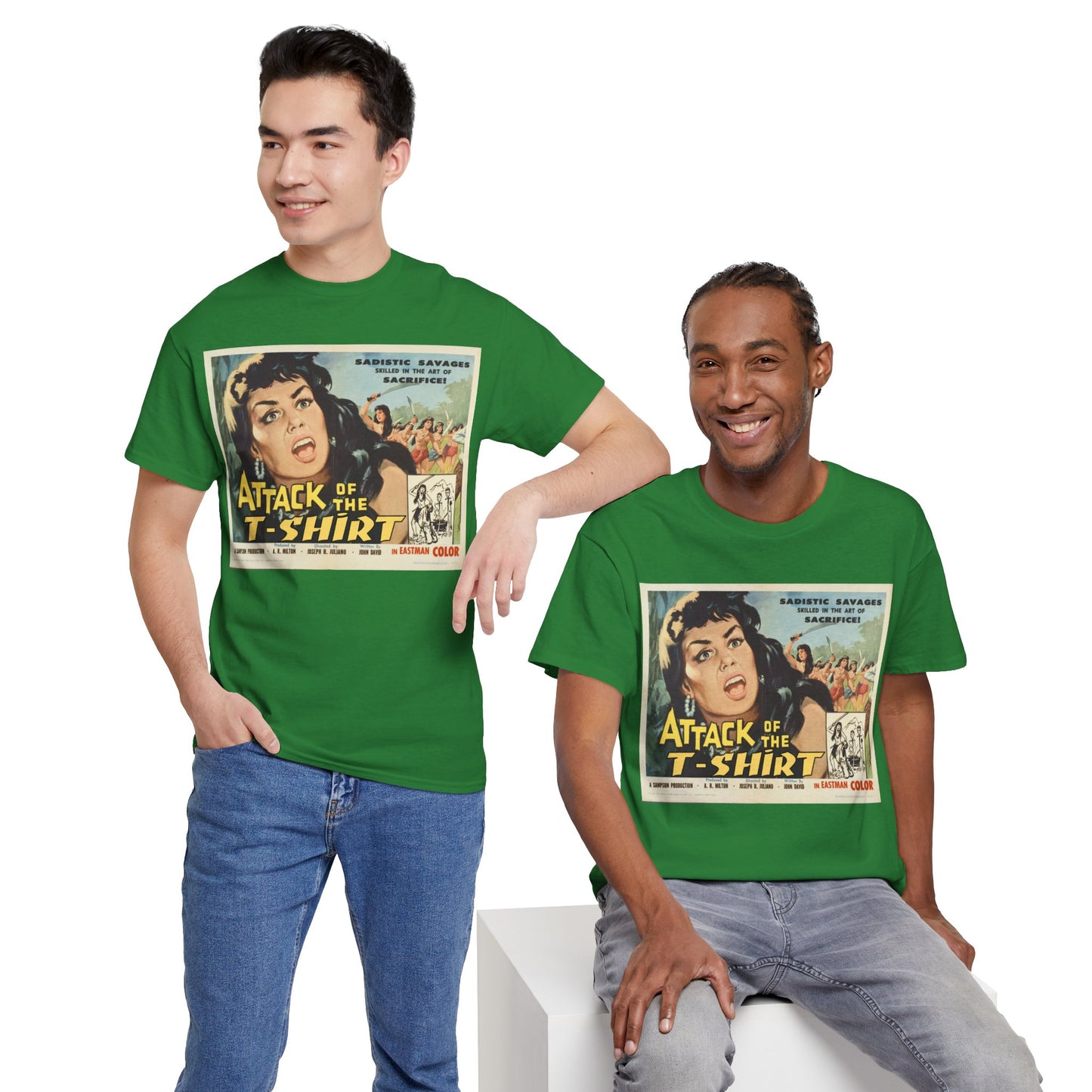 Attack of the T-Shirt Movie Poster T-Shirt