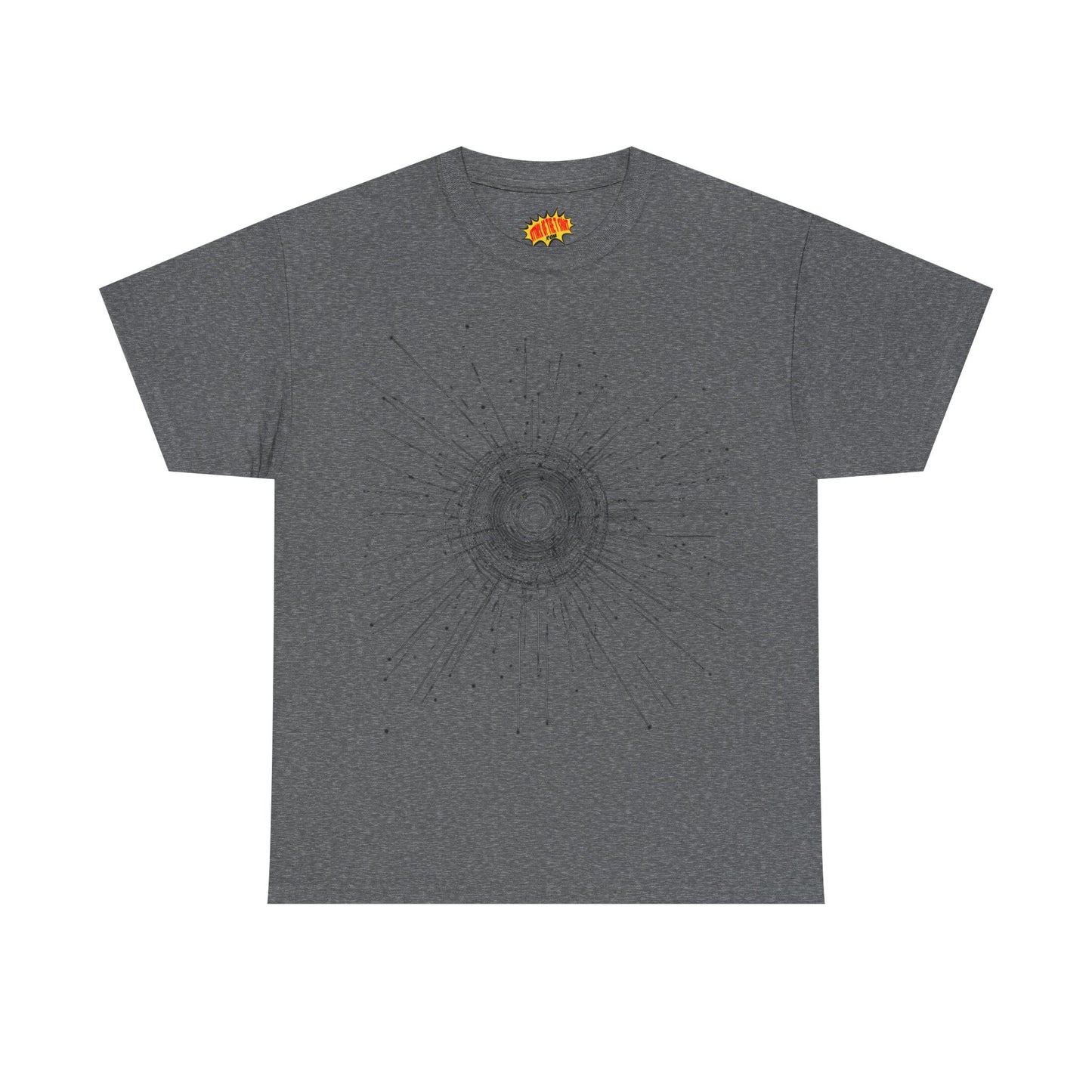 Circle Line Drawing Graphic Art Tee Shirt *Multiple Colors*