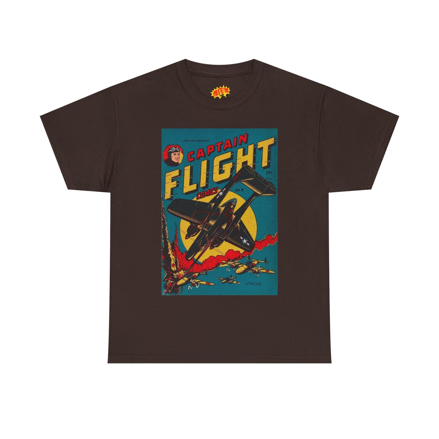 Captain Flight No. 9 Comic Tee Shirt *Multiple Colors*