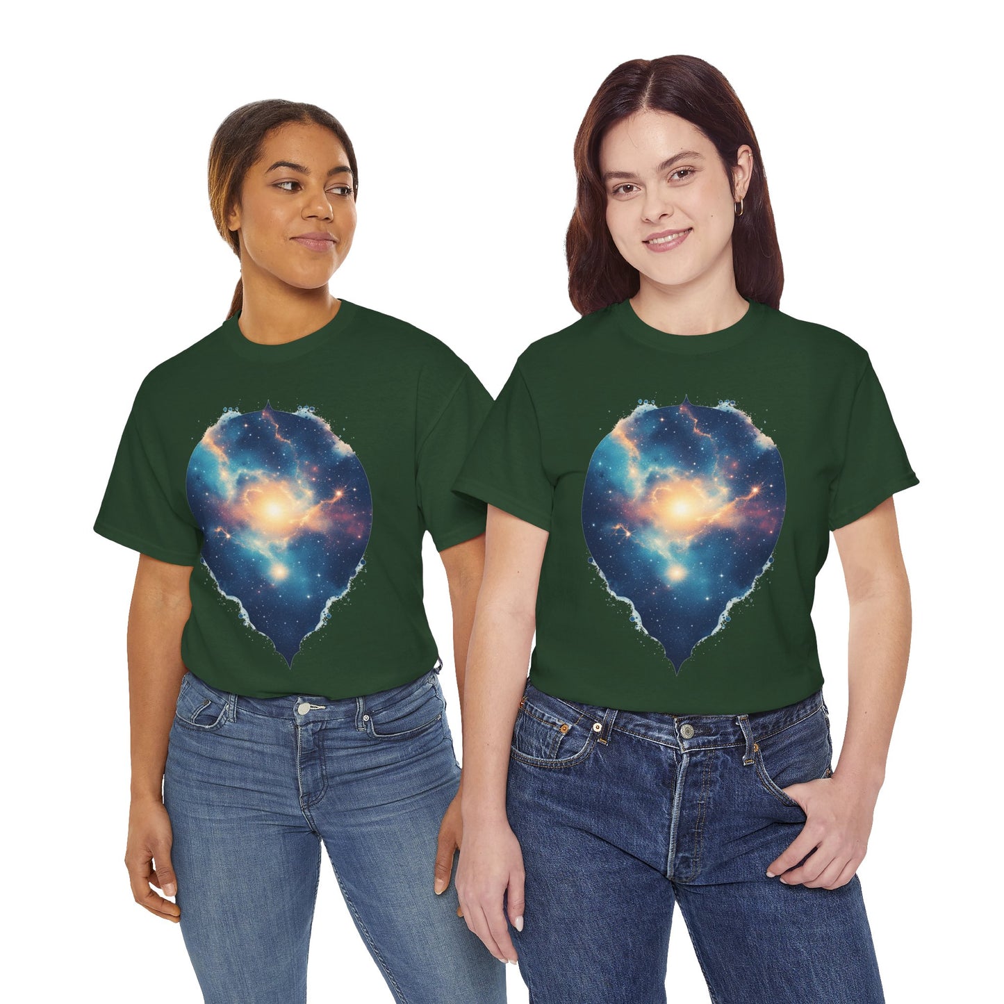 Nebula Graphic Space Art Tee Shirt *Multiple Colors*