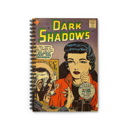 Dark Shadows May Comic Spiral Notebook