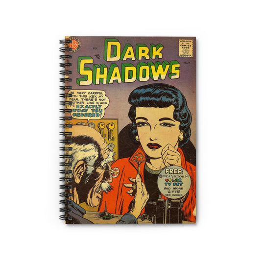 Dark Shadows May Comic Spiral Notebook
