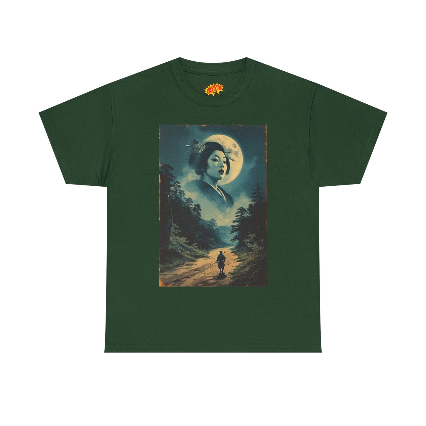 Traveller w/Full Moon Cloud Woman T-Shirt *Multiple Colors*