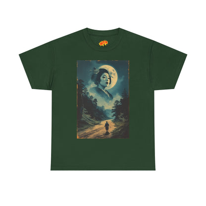 Traveller w/Full Moon Cloud Woman T-Shirt