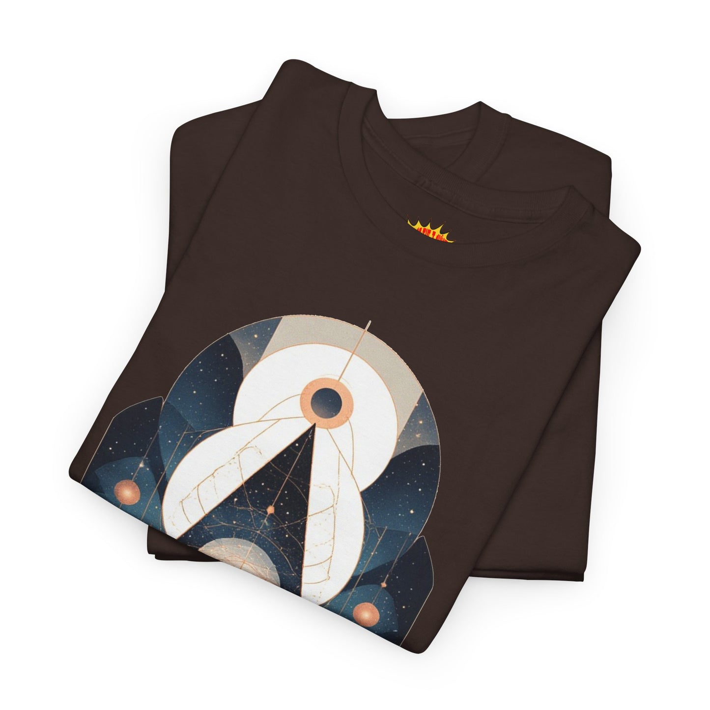 Geometric Space Art Pattern Graphic Tee Shirt *Multiple Colors*