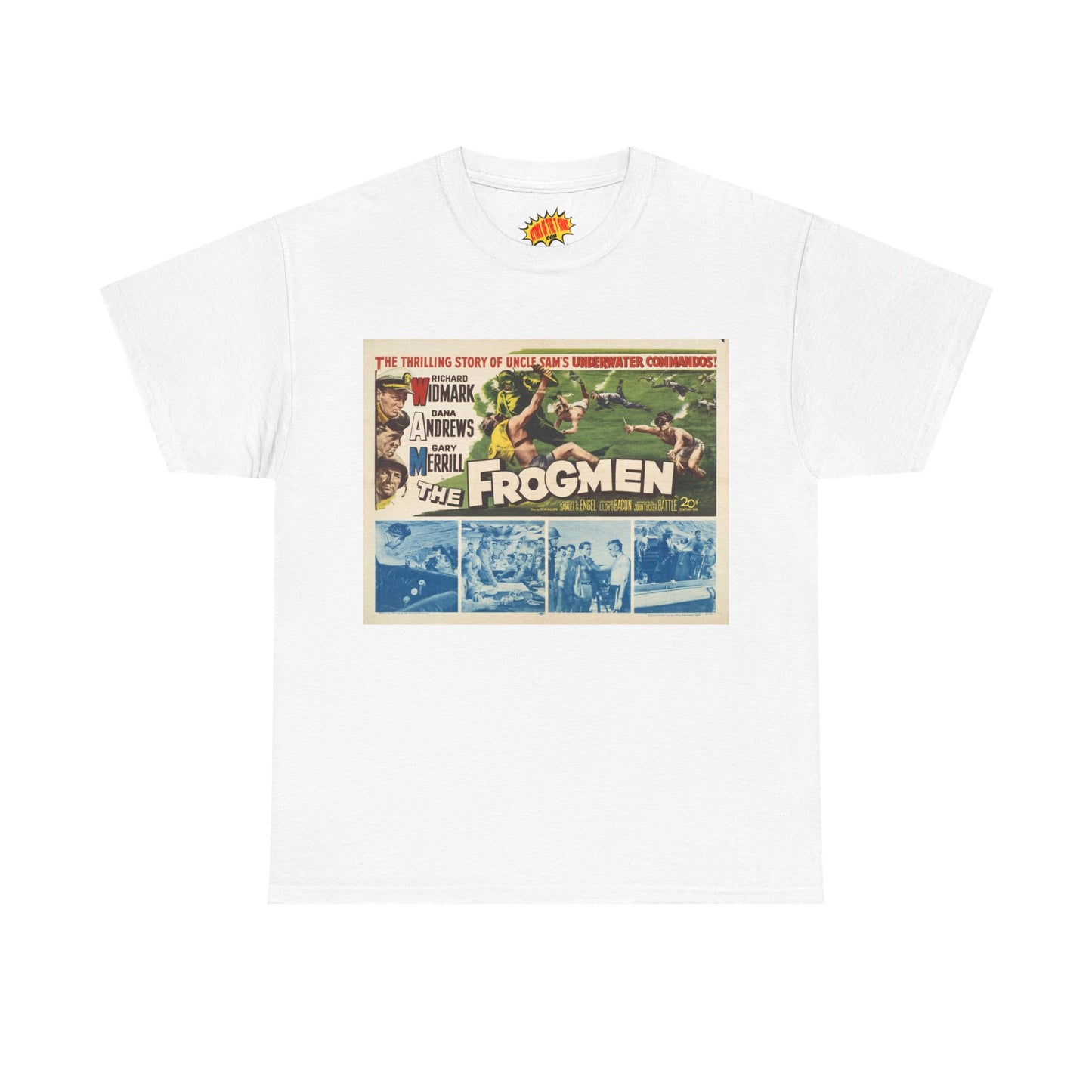 The Frogmen Movie Poster T-Shirt *Multiple Colors*