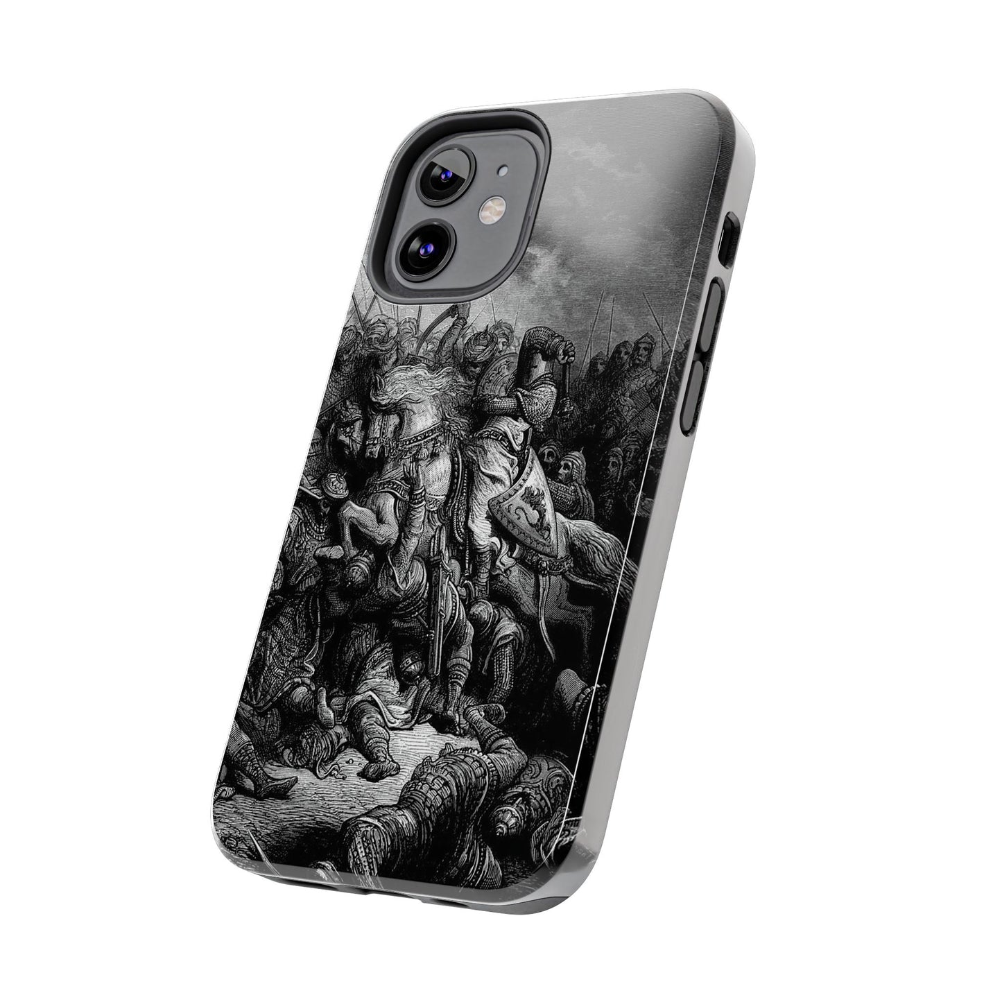 Richard and Saladin by Gustave Dore iPhone Case *Many Sizes Available*