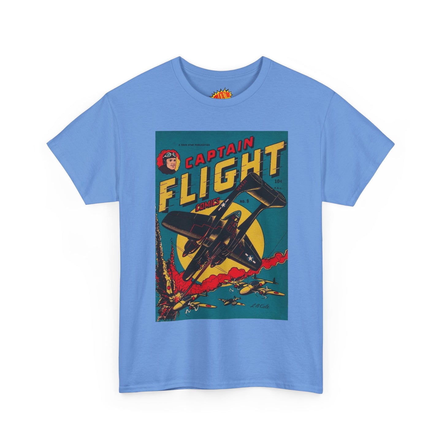 Captain Flight No. 9 Comic Tee Shirt *Multiple Colors*