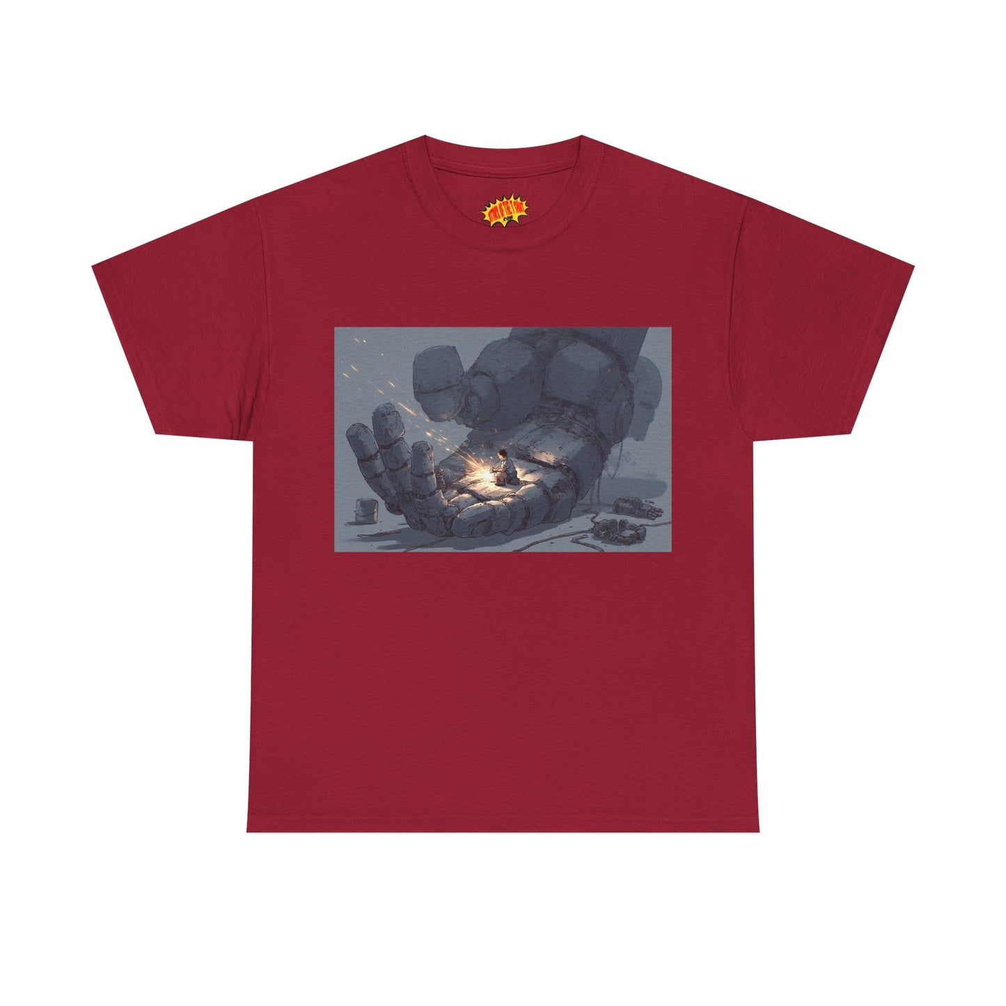 Anime Robot Mech Hand Welder Scene T-Shirt *Multiple Colors*
