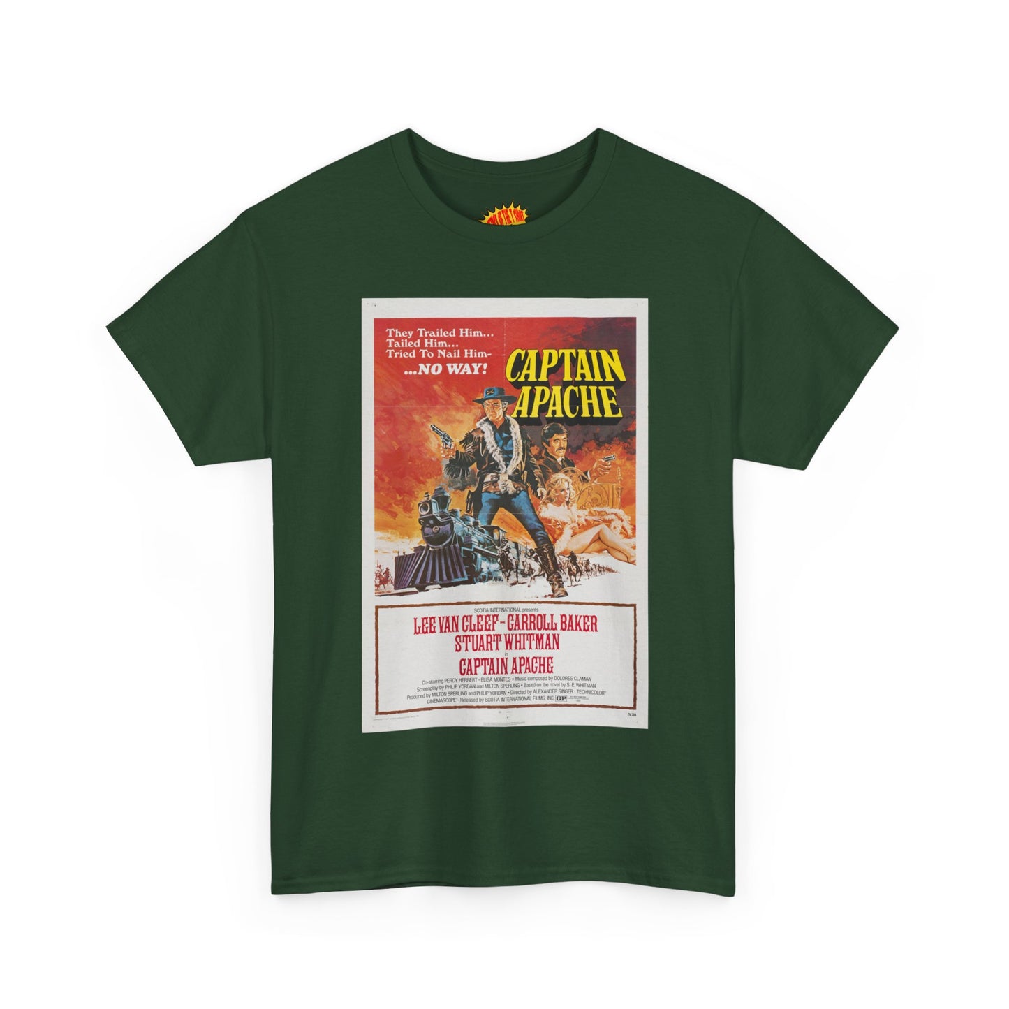 Captain Apache Movie Poster T-Shirt *Multiple Colors*