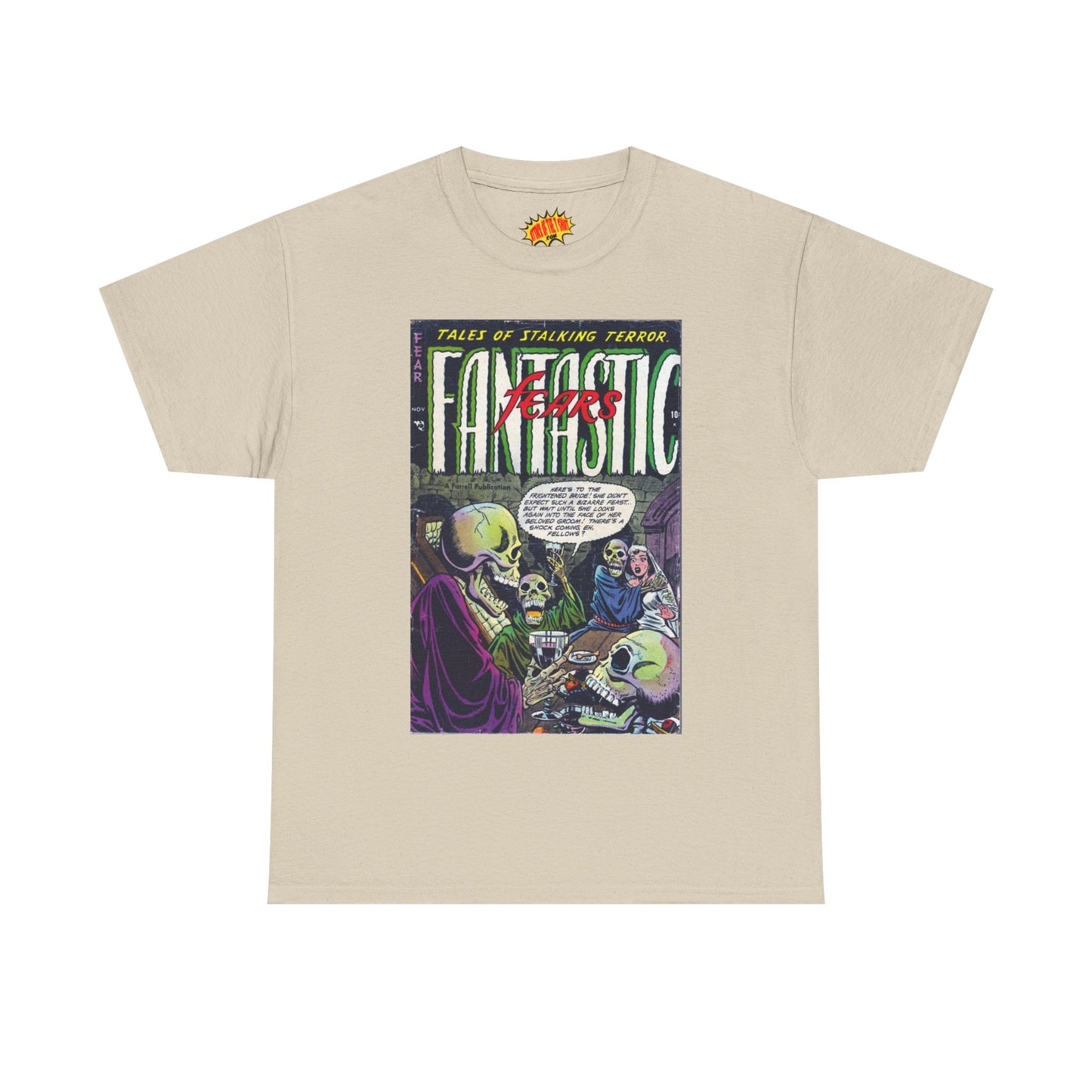 Fantastic Fears November Comic Tee Shirt *Multiple Colors*