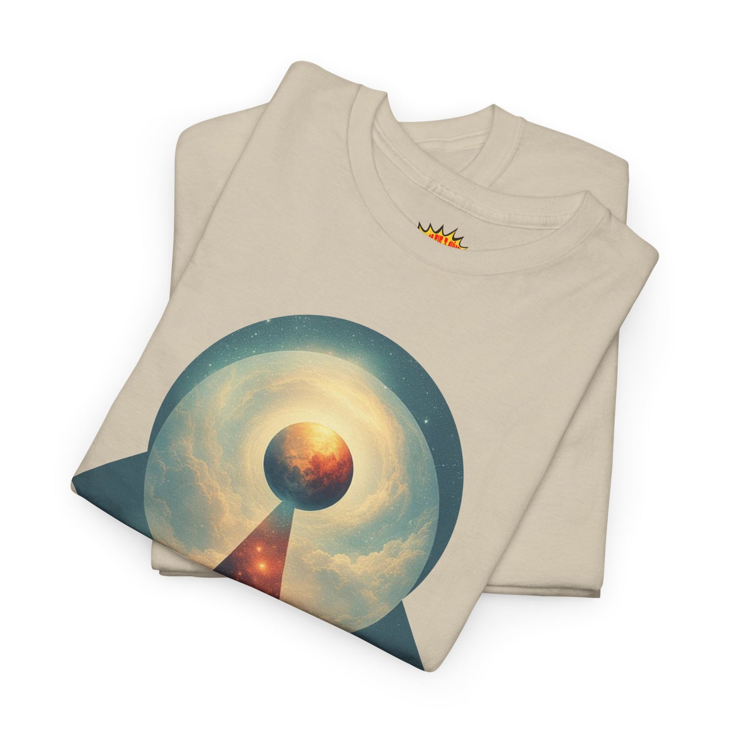 Geometric Galaxy Graphic Space Art Tee Shirt *Multiple Colors*